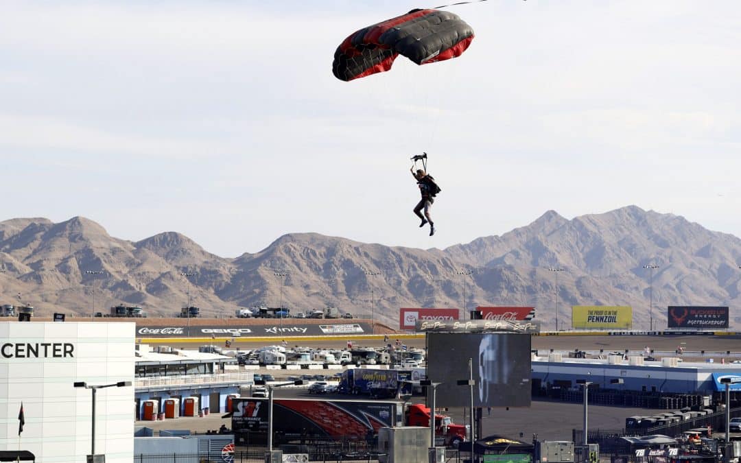 Matt Jaskol to Skydive into Track Prior to Race in Las Vegas