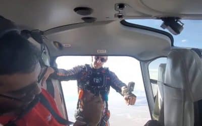 Flying with NASCAR driver Matt Jaskol